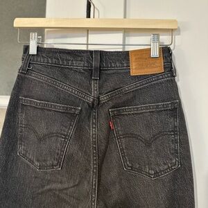 Levi's Black Straight Jeans Classic Style